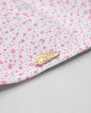 Vestido body de tiras estampado con moño rosa para bebé niña