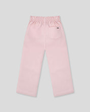Pantalón rosa paperbag para niñas