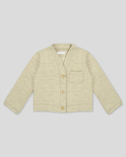 Saco beige de botones para bebé niño