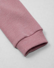 Saco palo de rosa con brillitos y bolero para bebé niña