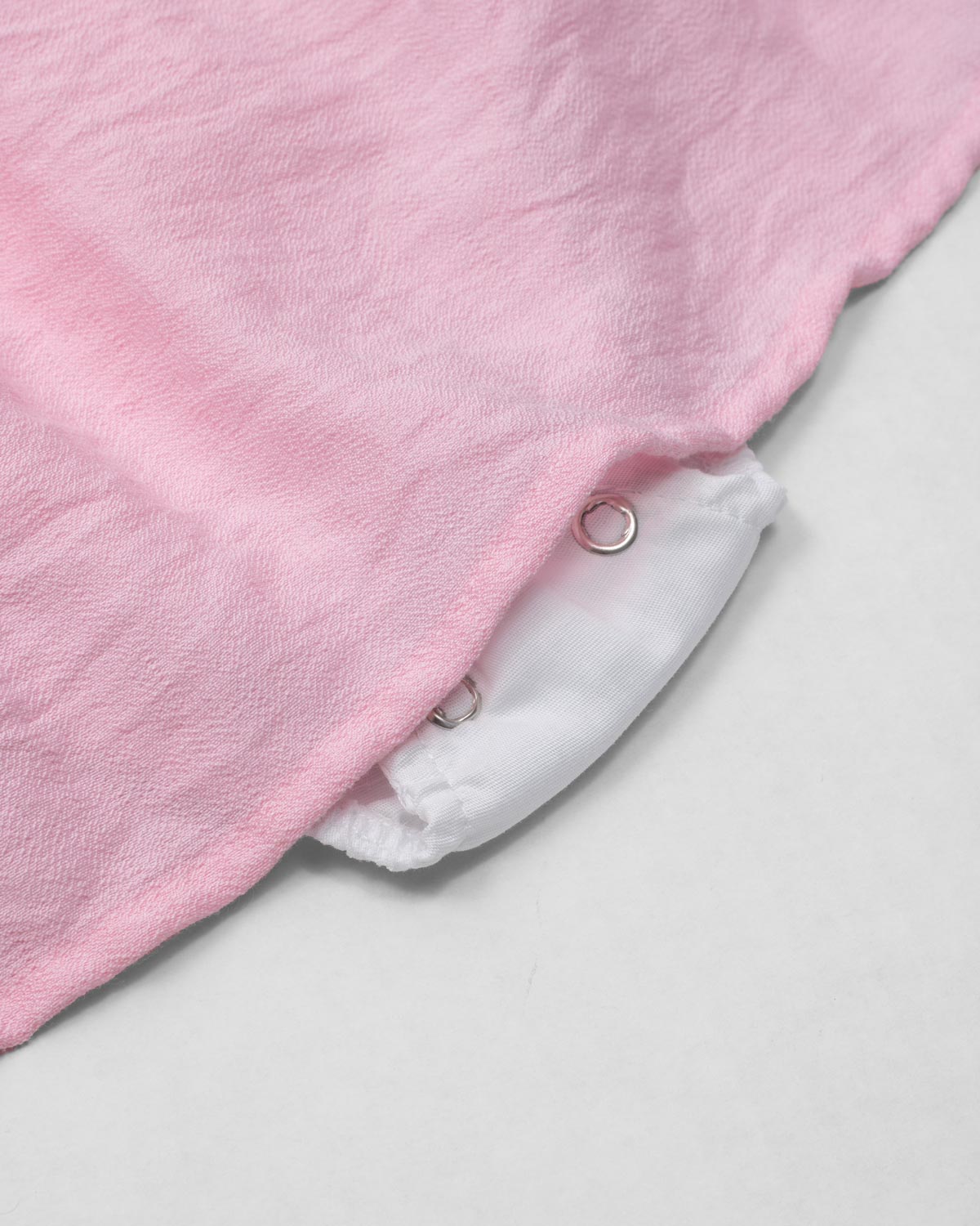 Vestido body rosado con conejito para bebé niña