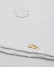 Camiseta blanca manga corta para niña