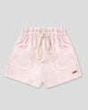 Short rosado con bolsillos para niña