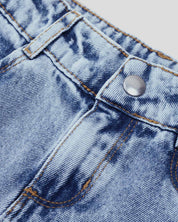 Jean denim marine fit para niña