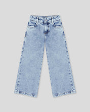 Jean denim marine fit para niña