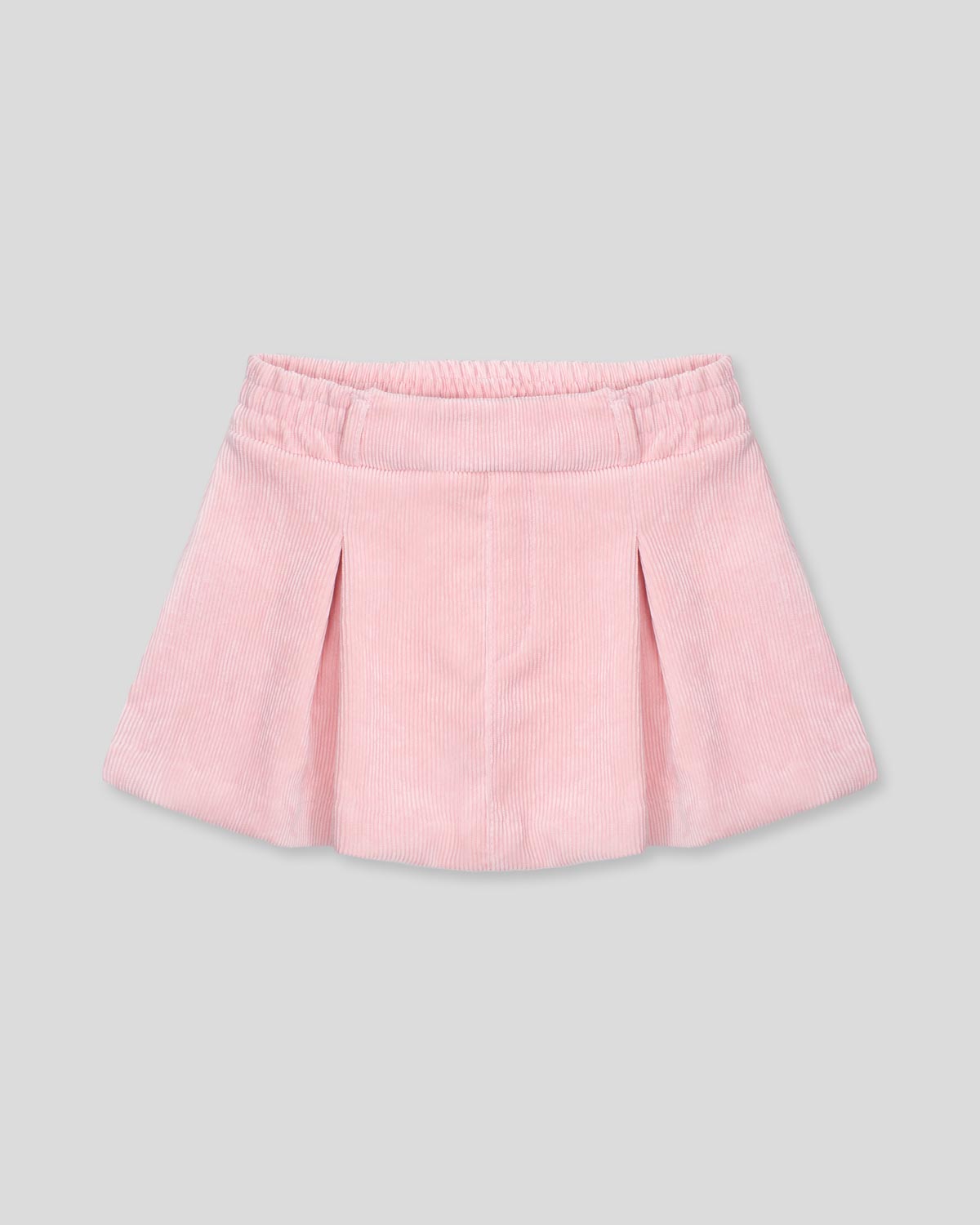 Falda short rosa para niña