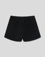 Falda short negra con moños para niña
