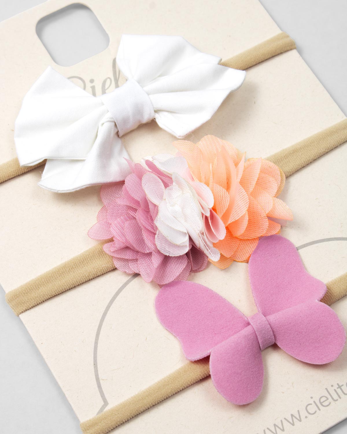 Set de moñas para bebé niña