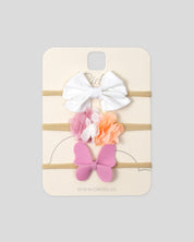 Set de moñas para bebé niña