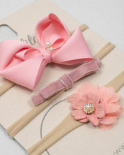 Set por 3 balaquitas para bebé niña