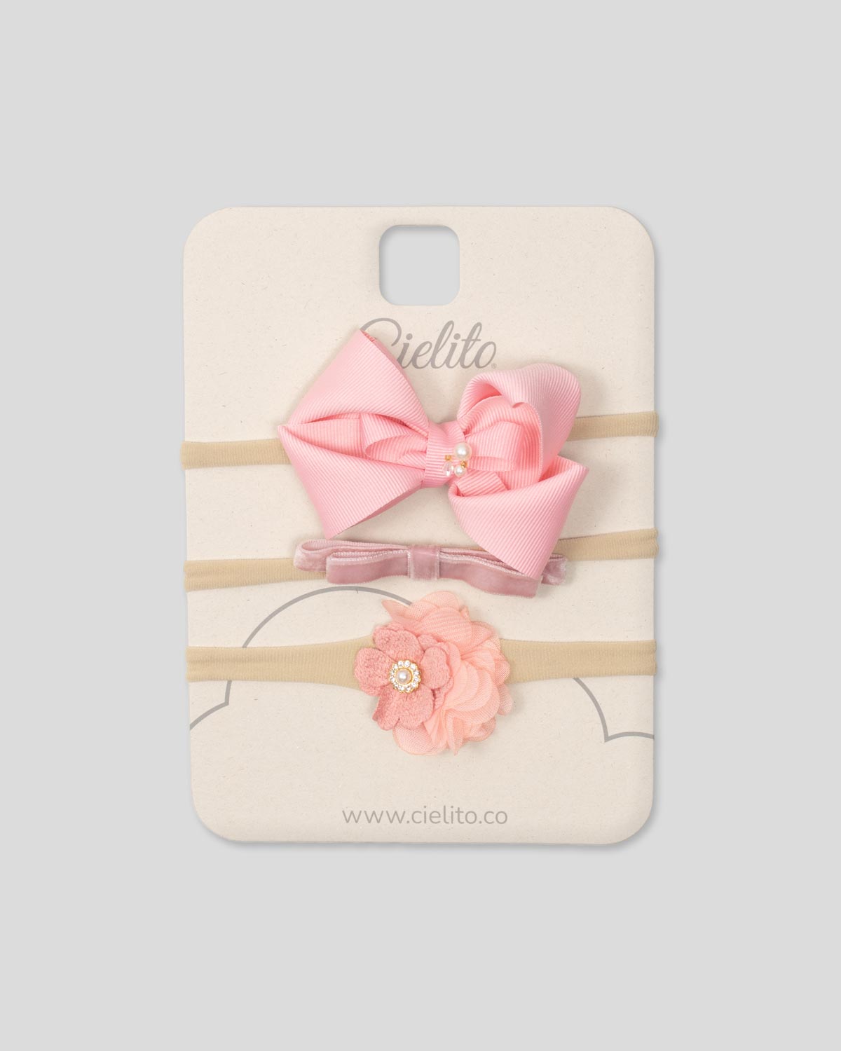 Set x3 balacas para bebé niña