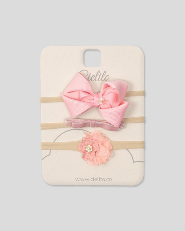 Set x3 balacas para bebé niña
