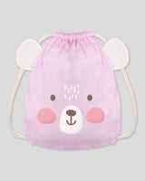 Tula de osito rosa para niña