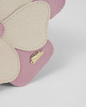 Bolso con diseño de flor y cierre para niña