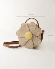 Bolso de flor para niña