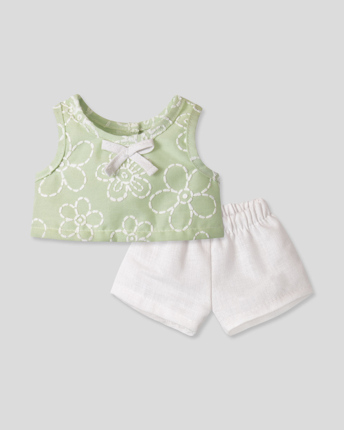 Conjunto verde para peluche