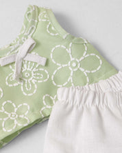 Conjunto verde para peluche