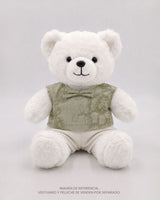 Conjunto verde y short para peluche