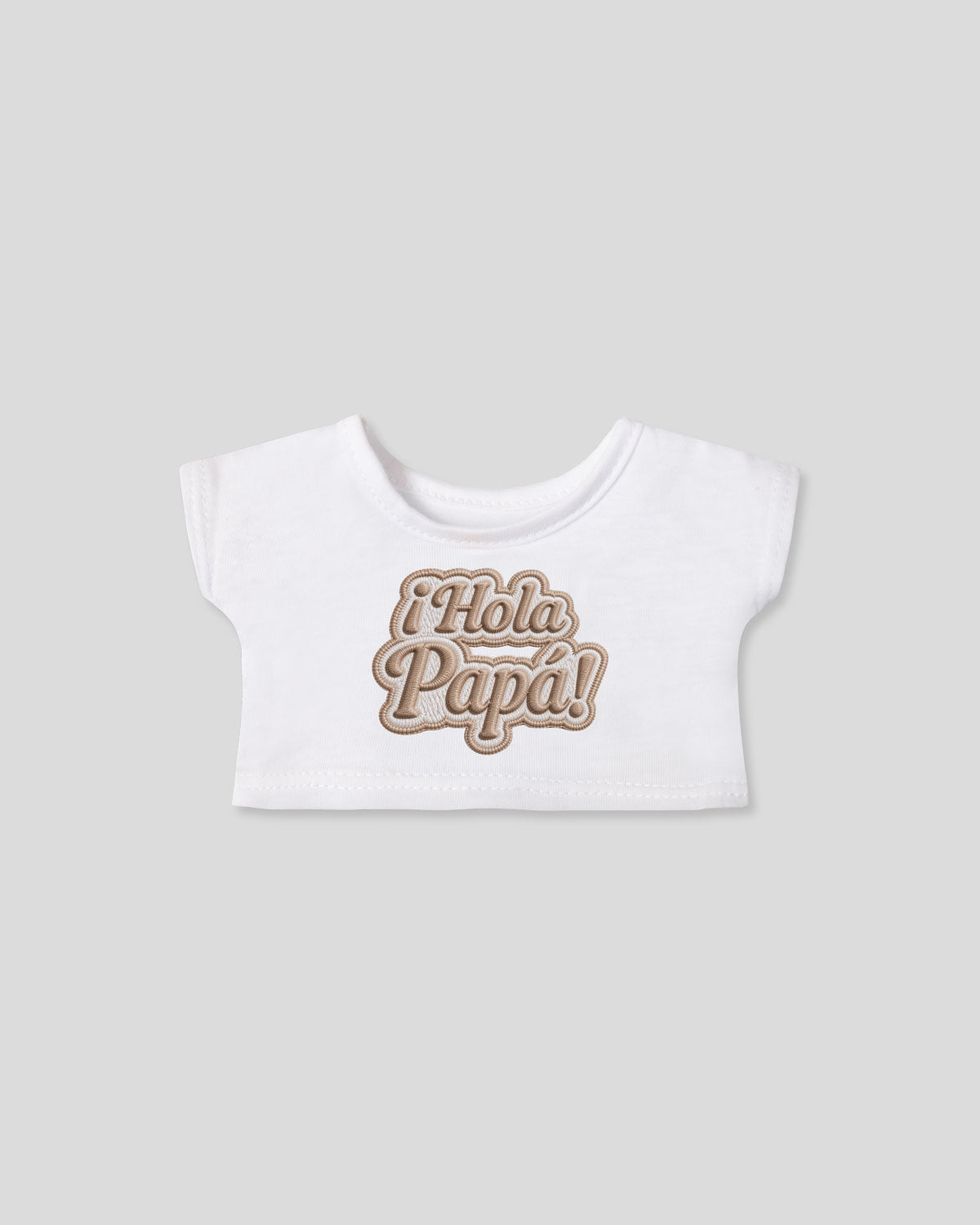 Camiseta para peluche personalizable