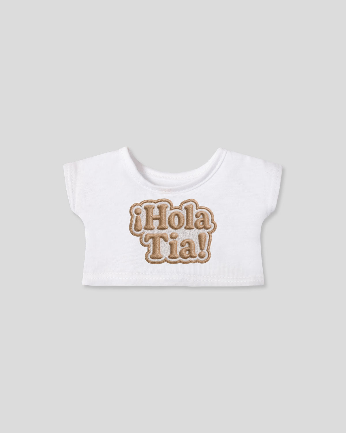 Camiseta para peluche personalizable