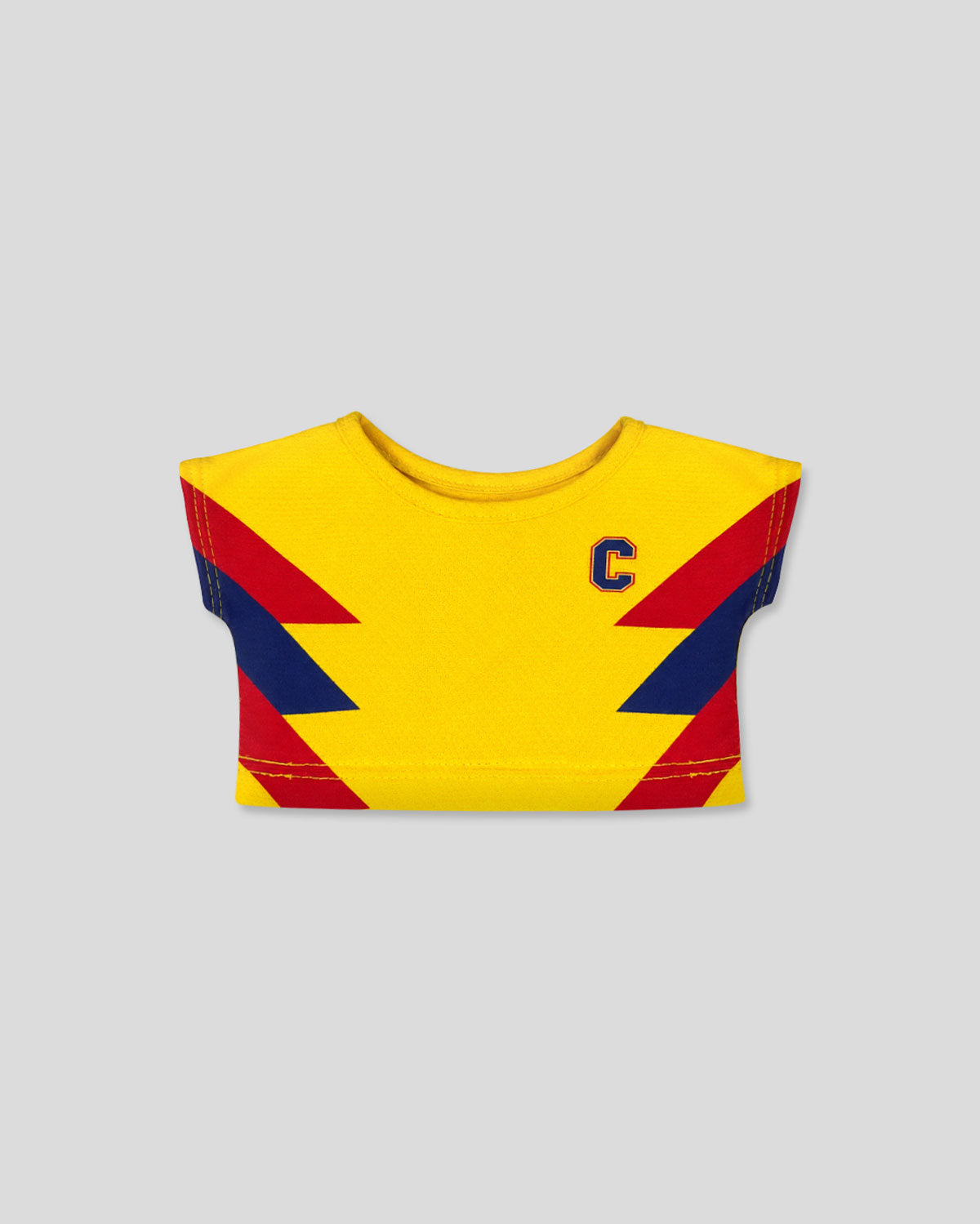 Camiseta de Colombia amarilla para peluche