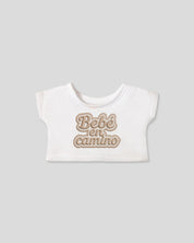 Camiseta blanco crudo para peluche personalizable