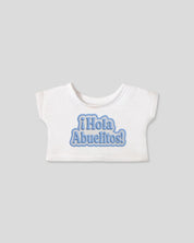 Camiseta blanco crudo para peluche personalizable