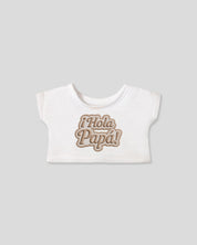 Camiseta blanco crudo para peluche personalizable