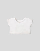 Camiseta blanco crudo para peluche personalizable