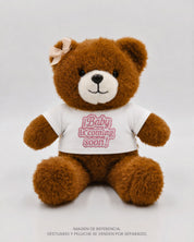Camiseta blanco crudo para peluche personalizable