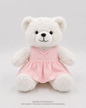 Vestido rosa para peluche