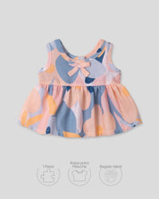 Vestido estampado para peluche
