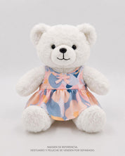 Vestido estampado para peluche