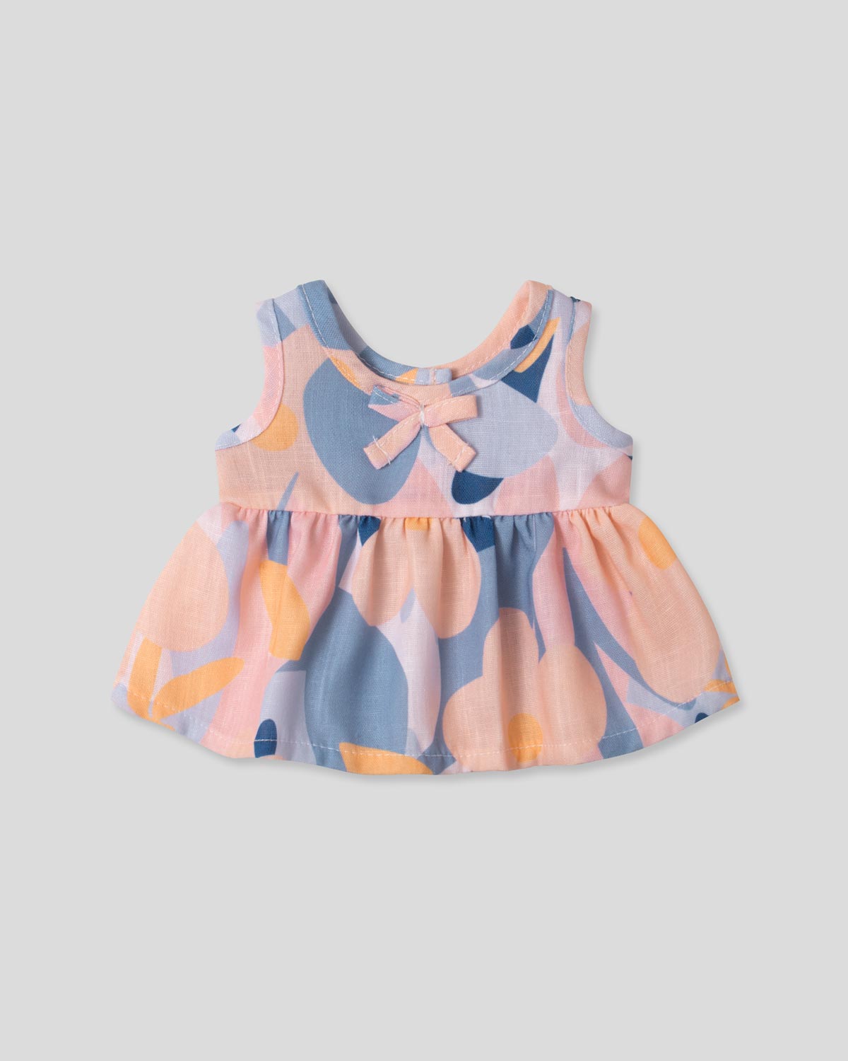 Vestido estampado para peluche
