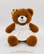 Vestido blanco para peluche