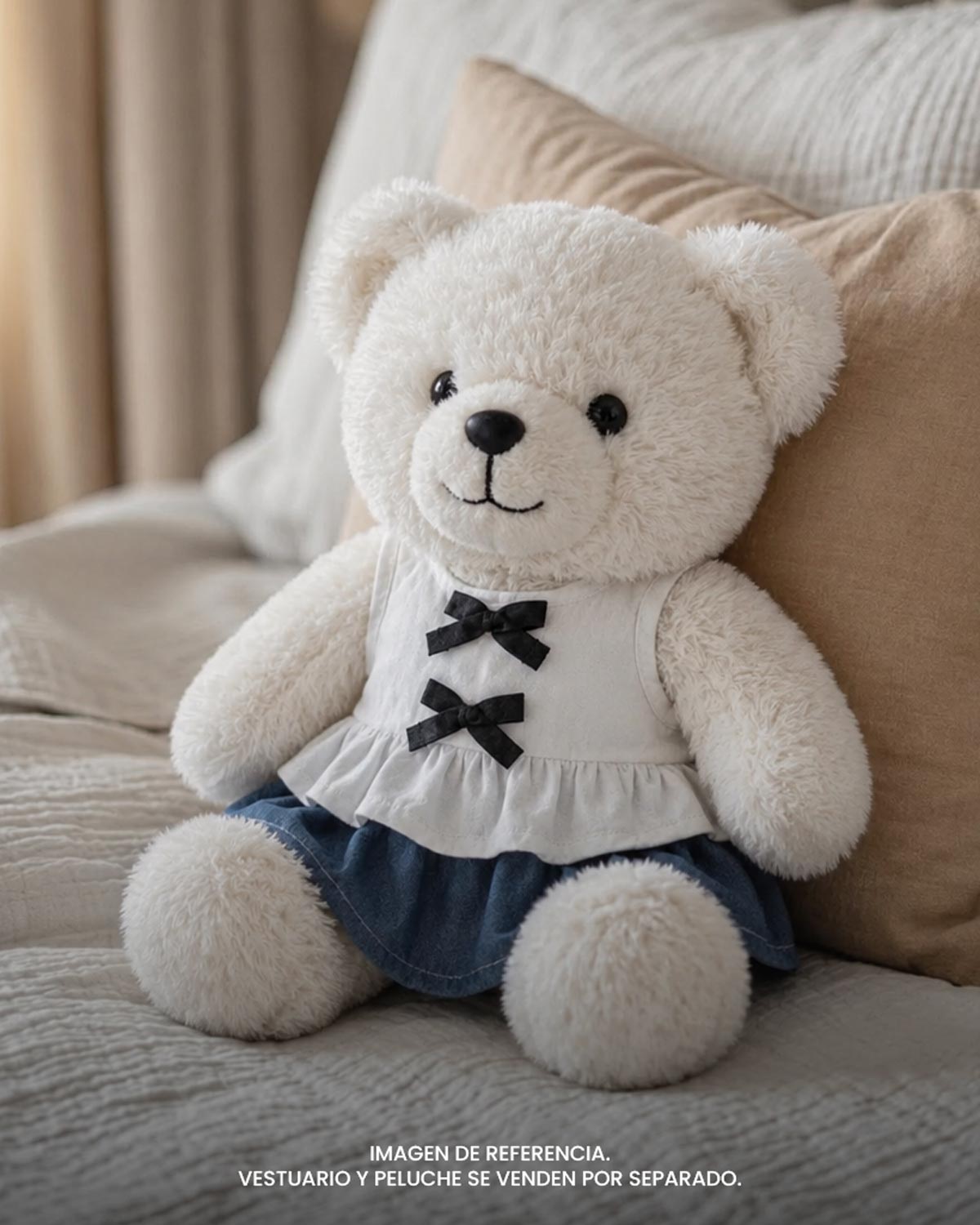 Oso de peluche blanco
