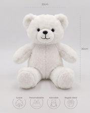 Oso de peluche blanco