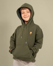 Hoodie verde para niño