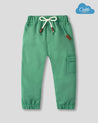 Jogger verde para bebé niño