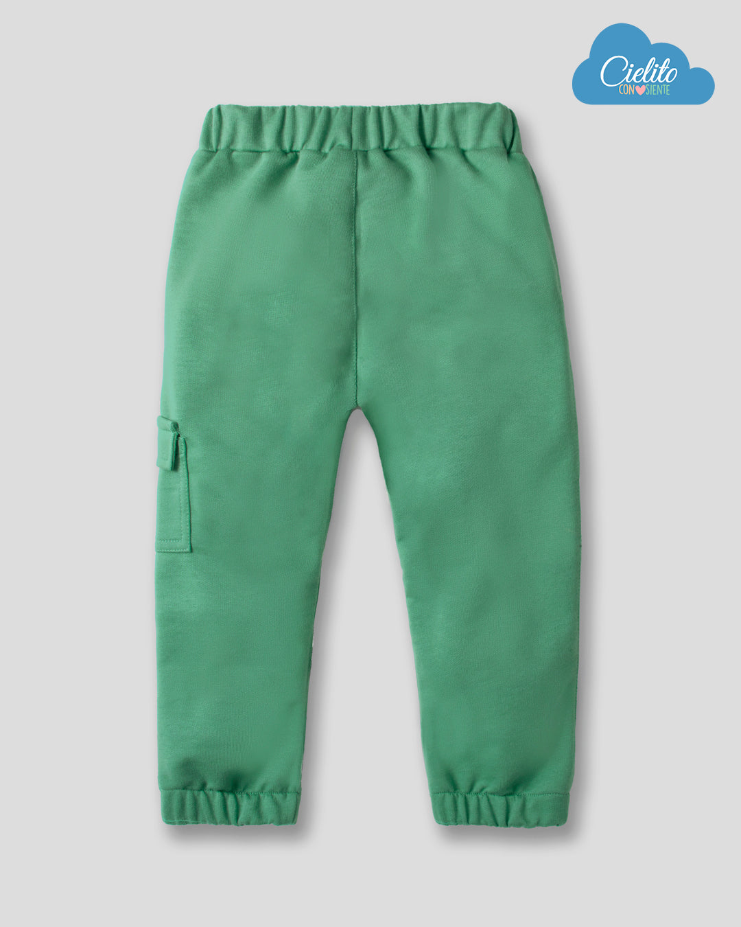 Jogger verde para bebé niño